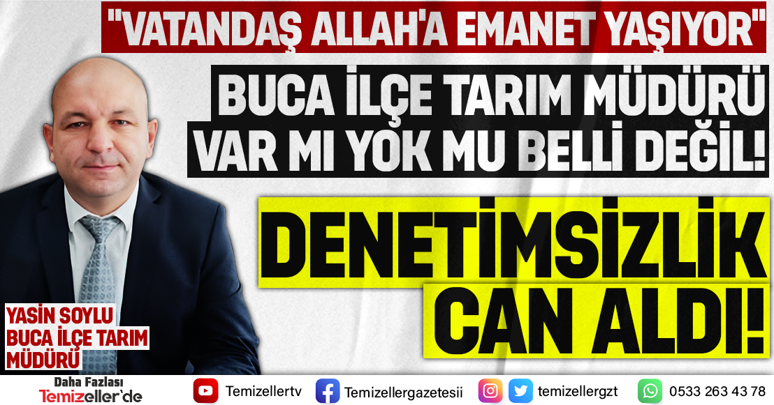 KUMPİR ZEHİRLENMESİ SONRASI ÖLÜM: BUCA TARIM İLÇE MÜDÜRÜ NE ZAMAN HESAP VERECEK?