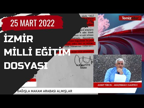 Temizeller Haber Programı 25 Mart 2022 | İzmir Milli Eğitim Dosyası